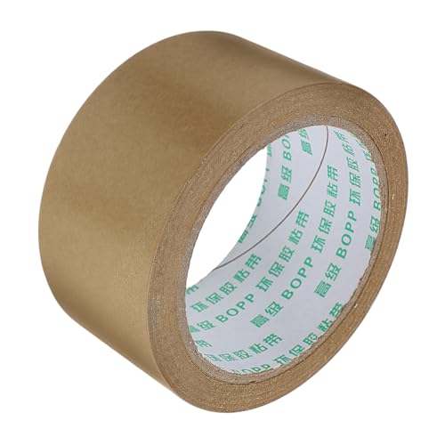 TOPPERFUN Klebeband Aus Kraftpapier Bewegliches Klebeband Für Kartons Fotorahmenband Hochleistungsklebeband Flaches Papierband Gummiertes Papierband Kartonverschlussband Papier Braun TOPPERFUN Klebeband Aus Kraftpapier Bewegliches Klebeband Für Kartons Fotorahmenband Hochleistungsklebeband Flaches Papierband Gummiertes Papierband Kartonverschlussband Papier Braun von TOPPERFUN