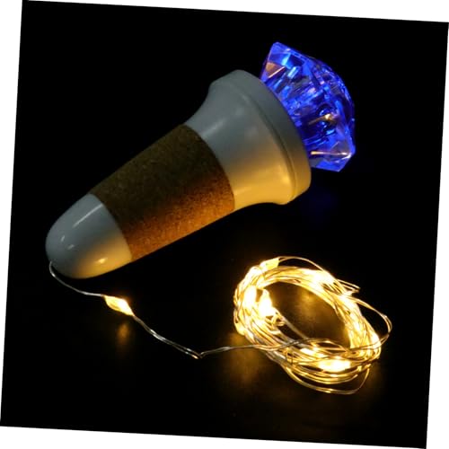 TOPPERFUN Leuchtende Weinflaschenkappe LED wiederaufladbares beleuchtetes Licht Weinflasche Licht Festival- Licht TOPPERFUN Leuchtende Weinflaschenkappe LED wiederaufladbares beleuchtetes Licht Weinflasche Licht Festival- Licht von TOPPERFUN