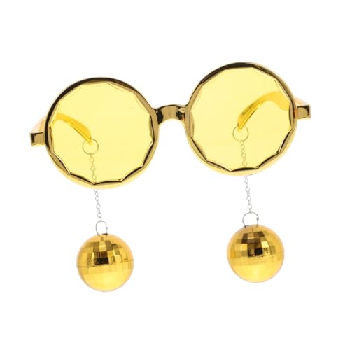 TOPPERFUN Lustige Discokugel Brille aus Langlebigem Kunststoff Retro Partybrille mit Auffälligem Disco Ball Anhänger Vielseitig für Geburtstage Tanzveranstaltungen und Kreative Geschenkidee TOPPERFUN Lustige Discokugel Brille aus Langlebigem Kunststoff Retro Partybrille mit Auffälligem Disco Ball Anhänger Vielseitig für Geburtstage Tanzveranstaltungen und Kreative Geschenkidee von TOPPERFUN