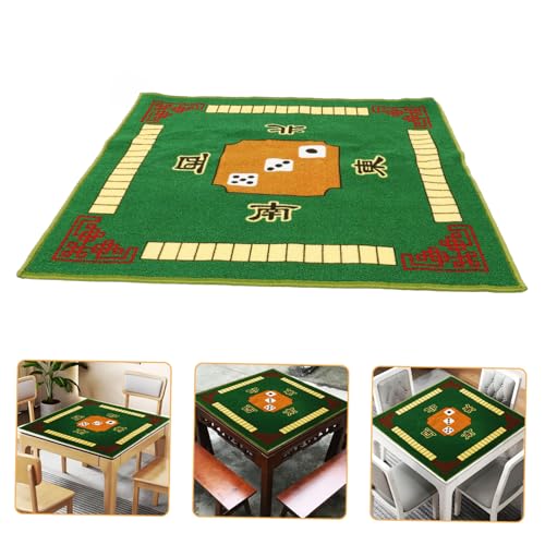 TOPPERFUN Mahjong Tischmatte rutschfest Geräuschreduzierend Quadratische Tischdecke für Brettspiele Komfortables Material für Mahjong und Kartenspiele für Zuhause und Unterwegs TOPPERFUN Mahjong Tischmatte rutschfest Geräuschreduzierend Quadratische Tischdecke für Brettspiele Komfortables Material für Mahjong und Kartenspiele für Zuhause und Unterwegs von TOPPERFUN
