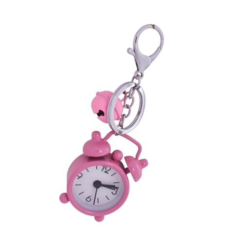 TOPPERFUN Mini Wecker Schlüsselanhänger mit Alarmfunktion Kreativer Pinkfarbener Schlüsselanhänger und Taschenanhänger Kompakter Schlüsselhalter für Schüler und Geschenkideen TOPPERFUN Mini Wecker Schlüsselanhänger mit Alarmfunktion Kreativer Pinkfarbener Schlüsselanhänger und Taschenanhänger Kompakter Schlüsselhalter für Schüler und Geschenkideen von TOPPERFUN