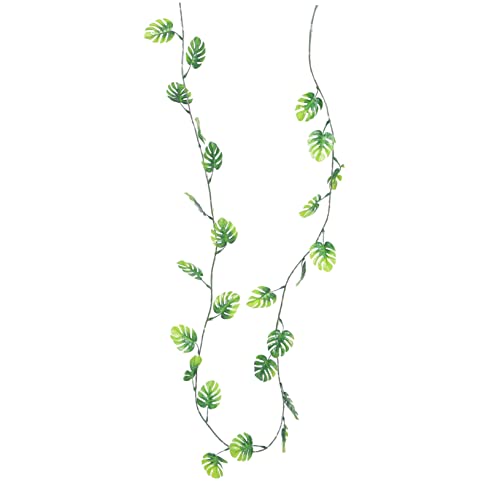 TOPPERFUN Monstera Lichterkette LED Saitenlichter mit Künstlichen Blattdekoren Batteriebetrieben für Hochzeit Weihnachten Tropische Innen und Außendekoration TOPPERFUN Monstera Lichterkette LED Saitenlichter mit Künstlichen Blattdekoren Batteriebetrieben für Hochzeit Weihnachten Tropische Innen und Außendekoration von TOPPERFUN