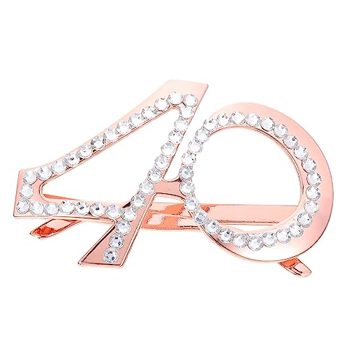 TOPPERFUN Numerische Geburtstagsbrille Jahre Lustige Partybrille aus Langlebigem PC Material Kreative Fotorequisite für Geburtstagsfeiern und Reisen Roségoldene Farbe Leicht TOPPERFUN Numerische Geburtstagsbrille Jahre Lustige Partybrille aus Langlebigem PC Material Kreative Fotorequisite für Geburtstagsfeiern und Reisen Roségoldene Farbe Leicht von TOPPERFUN