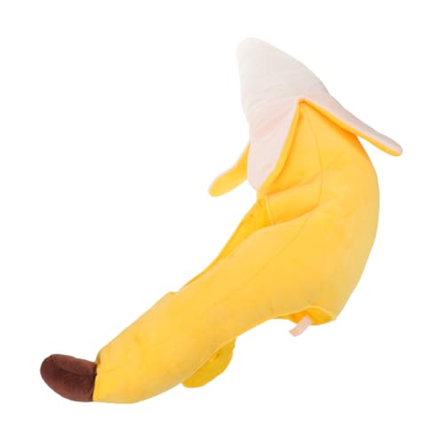 TOPPERFUN Plüsch Bananenhut Sanft Leicht Lustiges Food Theme Kopfbedeckung für Cosplay Halloween Party Erwachsene TOPPERFUN Plüsch Bananenhut Sanft Leicht Lustiges Food Theme Kopfbedeckung für Cosplay Halloween Party Erwachsene von TOPPERFUN