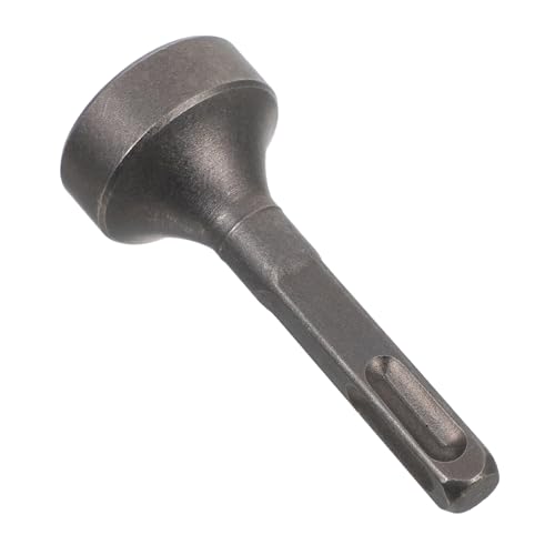 TOPPERFUN Rammhammer Meißelaufsatz Bauzubehör multifunktionswerkzeug Handwerkszeug schlagbohrmaschine plus Erdungsstabtreiber Zubehör für Elektrohämmer Chrom-Vanadium-Stahl Silver von TOPPERFUN
