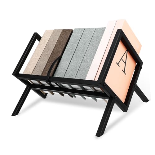 TOPPERFUN Schallplattenständer aus Stabiler Vinyl Halter für Multifunktionales Regal für Schallplatten Bücher und Magazine Stilvolles Design für TOPPERFUN Schallplattenständer aus Stabiler Vinyl Halter für Multifunktionales Regal für Schallplatten Bücher und Magazine Stilvolles Design für von TOPPERFUN