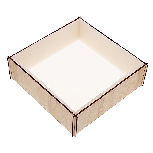 TOPPERFUN Silikonform Quadratisch Für Bücherregal Probe Diy Form Aus Silikon Und Holz Wiederverwendbar Für Epoxidharz Uv-harz Seife Polymerton Wachs von TOPPERFUN