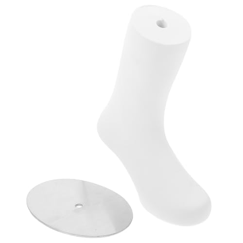 TOPPERFUN Sockenmodell Fußschaufensterpuppe Mannequin Fußmodell für Schmuckpräsentation Weißes Design für Geschäfte und Zuhause Leicht Verwenden TOPPERFUN Sockenmodell Fußschaufensterpuppe Mannequin Fußmodell für Schmuckpräsentation Weißes Design für Geschäfte und Zuhause Leicht Verwenden von TOPPERFUN