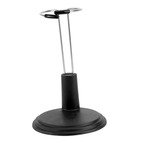 TOPPERFUN Stützrahmen für Puppen Stützgestell für Puppen Basis für Puppenständer Aufbewahrungsregal für Puppen Puppen-Aufbewahrungsregal Puppenunterstützungsstand Figurenständer PVC Black von TOPPERFUN