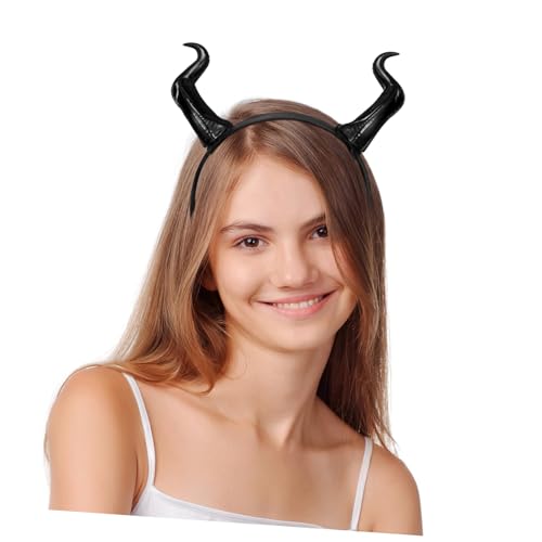 TOPPERFUN Teufelshörner Haarreif Leichtes Langlebiges Halloween Party Haarreif Damen Herren Teenager Karneval Kostüm Zubehör für Fasching und Bühnenauftritte TOPPERFUN Teufelshörner Haarreif Leichtes Langlebiges Halloween Party Haarreif Damen Herren Teenager Karneval Kostüm Zubehör für Fasching und Bühnenauftritte von TOPPERFUN