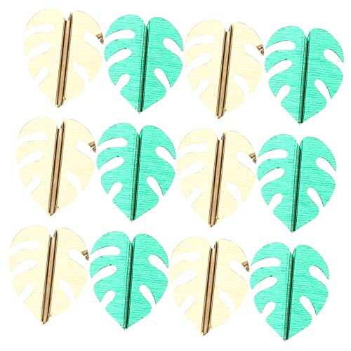 TOPPERFUN Tropische Tischkonfetti aus Monstera Blättern für Sommer Partys Hochzeiten und Geburtstagsfeiern mit Grünem und Goldenem Konfetti für Festliche Dekoration von TOPPERFUN