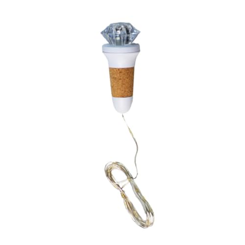 TOPPERFUN USB Weinflaschen Licht mit LED Lichterkette für Romantische Energiesparend Wiederaufladbar für Hochzeiten Partys und Dekorationen von TOPPERFUN