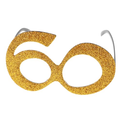 TOPPERFUN Zahlenbrille mit Glitzer für Geburtstagsfeiern und Jubiläen Lustige Partydekoration für Erwachsene Fotorequisiten und Unvergessliche Erinnerungen TOPPERFUN Zahlenbrille mit Glitzer für Geburtstagsfeiern und Jubiläen Lustige Partydekoration für Erwachsene Fotorequisiten und Unvergessliche Erinnerungen von TOPPERFUN