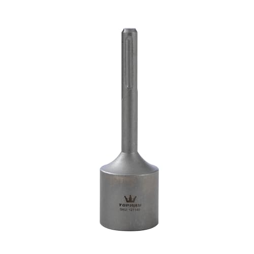 TOPWAY SDS Max 121149 Erdstangen-Treiber, 51 x 65 x 220 mm, T-Pfostentreiber, Meißel-Bit, funktioniert mit SDS Max Bohrhämmern und Bohrhämmern von TOPWAY