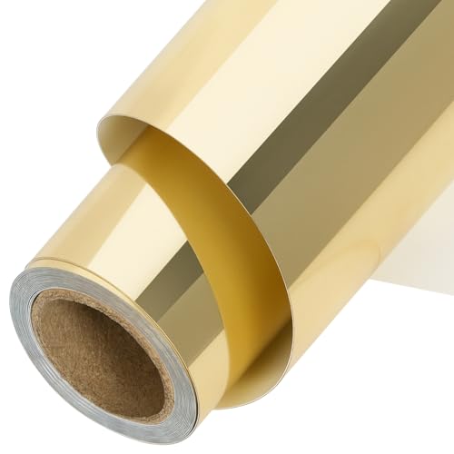 TORC Metallische HTV-Wärmetransfer-Vinyl-Rolle, 30,5 cm x 30,5 m, goldfarben, zum Aufbügeln, für Hemden, kompatibel mit Cricut oder Silhoutte Cameo, leicht zu schneiden und zu jäten TORC Metallische HTV-Wärmetransfer-Vinyl-Rolle, 30,5 cm x 30,5 m, goldfarben, zum Aufbügeln, für Hemden, kompatibel mit Cricut oder Silhoutte Cameo, leicht zu schneiden und zu jäten von TORC
