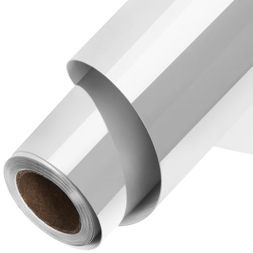 TORC Metallische HTV-Wärmetransfer-Vinyl-Rolle, 30,5 cm x 30,5 m, silberfarben, zum Aufbügeln, für Hemden, kompatibel mit Cricut oder Silhoutte Cameo, leicht zu schneiden und zu jäten TORC Metallische HTV-Wärmetransfer-Vinyl-Rolle, 30,5 cm x 30,5 m, silberfarben, zum Aufbügeln, für Hemden, kompatibel mit Cricut oder Silhoutte Cameo, leicht zu schneiden und zu jäten von TORC