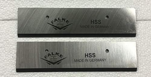 6 Stück Leitz Hobelmesser HSS 230x30x3mm mit 2 Gewinde HSS von TOREX TOOLS