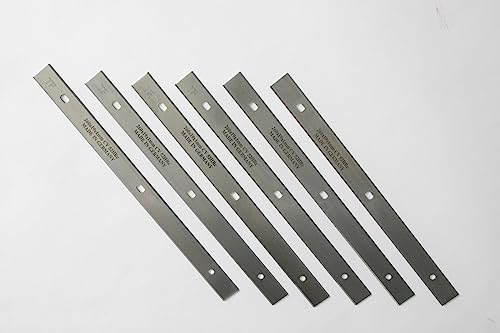 6 Stück Schepach 260×17,5x1mm Einweghobelmesser Wendemesser Lochabstand 175 mm von TOREX TOOLS