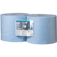 2 TORK Putztuchrollen Advanced 440 3-lagig blau, 350 Blätter 2 TORK Putztuchrollen Advanced 440 3-lagig blau, 350 Blätter von TORK
