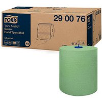 6 TORK Handtuchrollen Matic® H1 Advanced 2-lagig grün von TORK