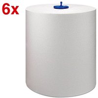 TORK Handtuchrollen Matic® H1 Universal Extra lang 1-lagig weiß, 6 Rollen von TORK
