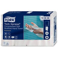 TORK Papierhandtücher 100888 Xpress® H2 Premium Interfold-Falzung 2-lagig 2.040 Tücher von TORK