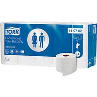 TORK Toilettenpapier T4 Advanced Soft 3-lagig Recyclingpapier, 30 Rollen TORK Toilettenpapier T4 Advanced Soft 3-lagig Recyclingpapier, 30 Rollen von TORK