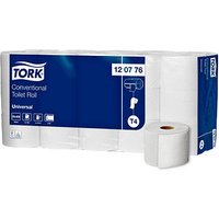 TORK Toilettenpapier T4 Universal 2-lagig Recyclingpapier, 30 Rollen von TORK