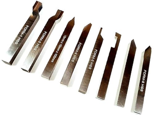 HSS-Drehwerkzeug-Set, Vierkantschaft, 6 x 6 x 63 mm, hart, M2, Güteklasse USA-Amz444 HSS-Drehwerkzeug-Set, Vierkantschaft, 6 x 6 x 63 mm, hart, M2, Güteklasse USA-Amz444 von TORRENS