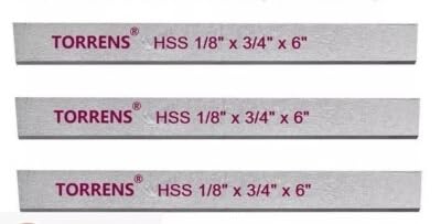 USA-Amz384 Ersatzteil-HSS-Klinge, 0,6 x 1,9 x 15,2 cm, 3 Stück USA-Amz384 Ersatzteil-HSS-Klinge, 0,6 x 1,9 x 15,2 cm, 3 Stück von TORRENS