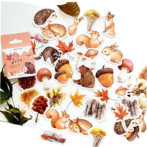 TOSSPER 46 Teile/Pack Kawaii Herbst Wald Aufkleber Nette Tiere Mini Papier Aufkleber Dekoration DIY Ablumpen Tagebuch Scrapbooking Label Aufkleber Zufälliger Stil TOSSPER 46 Teile/Pack Kawaii Herbst Wald Aufkleber Nette Tiere Mini Papier Aufkleber Dekoration DIY Ablumpen Tagebuch Scrapbooking Label Aufkleber Zufälliger Stil von TOSSPER