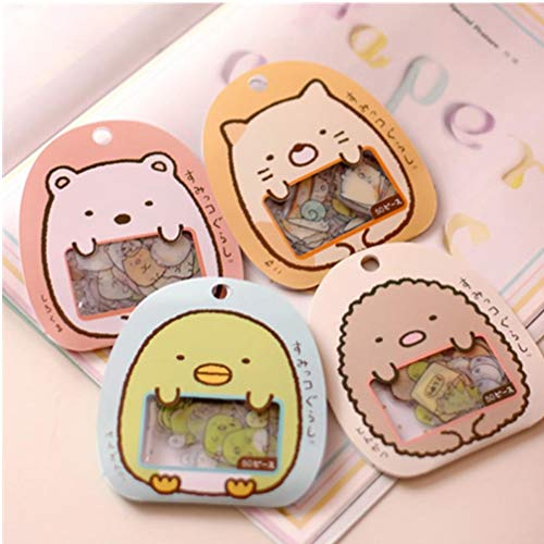TOSSPER 50 Teile/Tasche DIY Niedliche Cartoon Kawaii PVC Aufkleber Schöne Katze Bär Aufkleber Für Tagebuch Dekoration Rosa TOSSPER 50 Teile/Tasche DIY Niedliche Cartoon Kawaii PVC Aufkleber Schöne Katze Bär Aufkleber Für Tagebuch Dekoration Rosa von TOSSPER