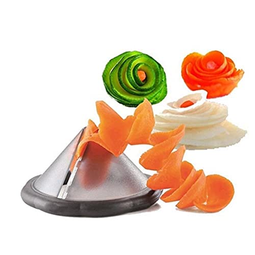 Gemüse-rollenblumen Slicer Karotte Gurke Spiralschneider Küche Schnitzen Shred Gerät Zufällige Farbe von TOSSPER