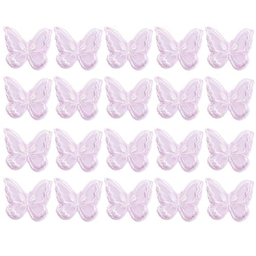Schmetterling Spitze Trim 20Stücke Organza Schmetterling Flecken Stickerei Nähen Diy Handwerk Applique Für Hochzeit Braut Kleid Vorhang Schmetterling Spitze Trim 20Stücke Organza Schmetterling Flecken Stickerei Nähen Diy Handwerk Applique Für Hochzeit Braut Kleid Vorhang von TOSSPER