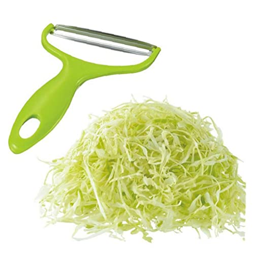 TOSSPER 1 Stück Kohl Rater Slicer Kartoffelschäler Gemüseschneider Salat Maker Edelstahl Obstschäler von TOSSPER