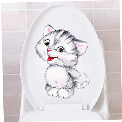 TOSSPER 1pc Reizende Katzen-Wand-Aufkleber-Karikatur-tierwandaufkleber Wandkunst-tapete Für Kinder Zimmer Badezimmer Wc Dekoration TOSSPER 1pc Reizende Katzen-Wand-Aufkleber-Karikatur-tierwandaufkleber Wandkunst-tapete Für Kinder Zimmer Badezimmer Wc Dekoration von TOSSPER
