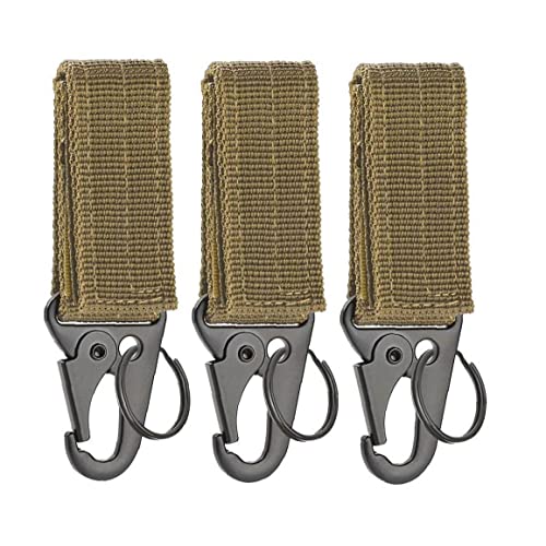 TOSSPER 3 Stücke Carabiner Nylon Schlüssel Haken Gurtband Schnalle Hängende Gürtelschnalle Hängen Camping Wandern Zubehör TOSSPER 3 Stücke Carabiner Nylon Schlüssel Haken Gurtband Schnalle Hängende Gürtelschnalle Hängen Camping Wandern Zubehör von TOSSPER