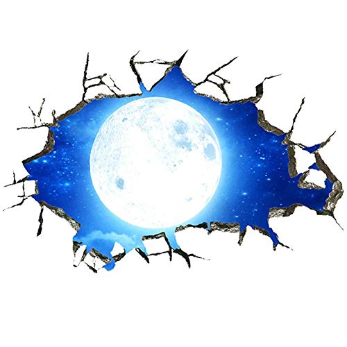TOSSPER 3D-Wand-Aufkleber Weltraum Planet Tapete Dekor Für Decke, Babyzimmer, Kinder Schlafzimmer TOSSPER 3D-Wand-Aufkleber Weltraum Planet Tapete Dekor Für Decke, Babyzimmer, Kinder Schlafzimmer von TOSSPER