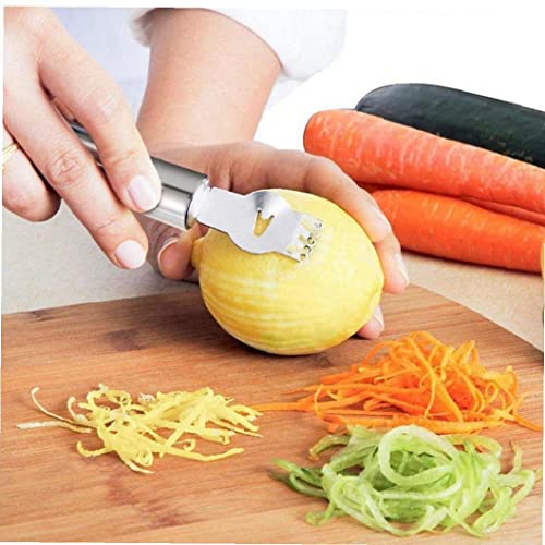 TOSSPER Edelstahl Zitronenschäler Orange Zitrusfrucht-fruchtschäler-küchen-Gadgets von TOSSPER