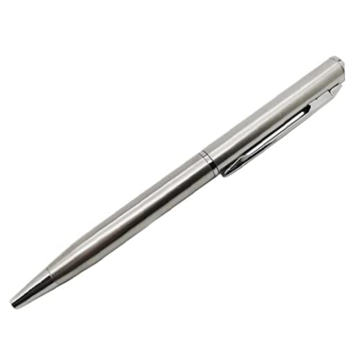 TOSSPER Mini Pocket-size Kugelschreiber Edelstahl Rotierender Mittelpunkt Schwarzer Tintengel Pen Geschäftsgeschenk TOSSPER Mini Pocket-size Kugelschreiber Edelstahl Rotierender Mittelpunkt Schwarzer Tintengel Pen Geschäftsgeschenk von TOSSPER