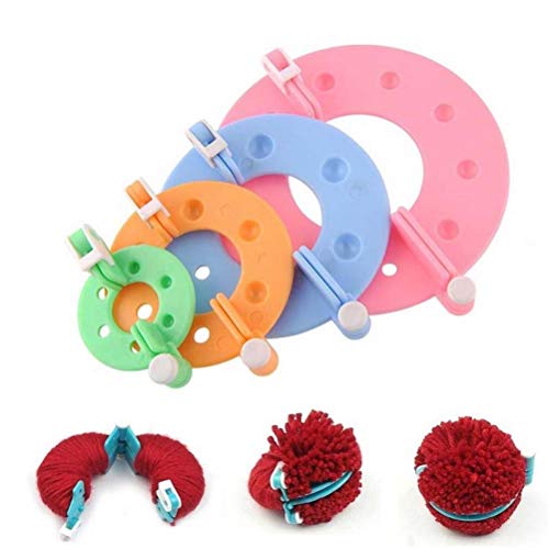 TOSSPER Pom Pom Macher Werktionen Für Drick Apparlil Bommel Pompons Maker Clover Flusenball Weaver Nadel Handwerk Kunstwerkzeuge Für Handarbeiten TOSSPER Pom Pom Macher Werktionen Für Drick Apparlil Bommel Pompons Maker Clover Flusenball Weaver Nadel Handwerk Kunstwerkzeuge Für Handarbeiten von TOSSPER