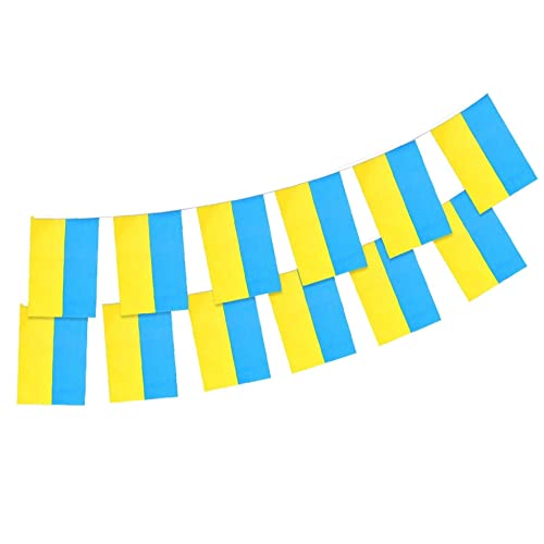 TOSSPER Ukraine Bunting Banner Ukrainische Flagge Girlanden Pennant Für Festival Party Home Office Bar Dekoration TOSSPER Ukraine Bunting Banner Ukrainische Flagge Girlanden Pennant Für Festival Party Home Office Bar Dekoration von TOSSPER