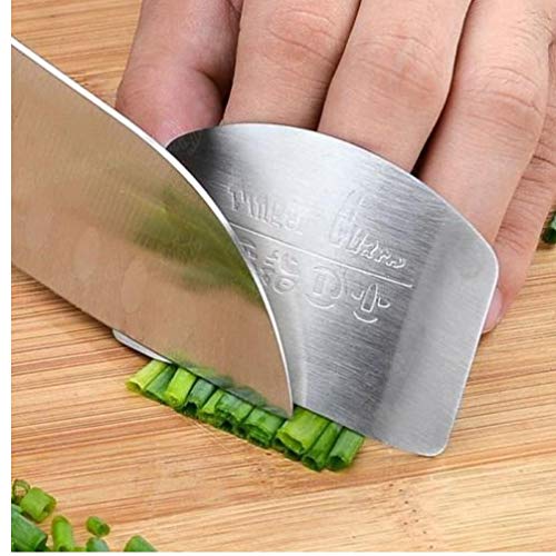 TOSSPER Us-Edelstahl Küchenwerkzeug Hand Fingerschutzmesser Schnitt Scheibe Sichere Schutz von TOSSPER