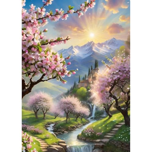 TOSTOG 5D Diamond Painting für Erwachsene,Landschaft Diamant Painting Kits Bilder,Landschaft Diamant Malerei DIY Diamond Painting Bilder Set 30x40cm für Wanddekor TOSTOG 5D Diamond Painting für Erwachsene,Landschaft Diamant Painting Kits Bilder,Landschaft Diamant Malerei DIY Diamond Painting Bilder Set 30x40cm für Wanddekor von TOSTOG