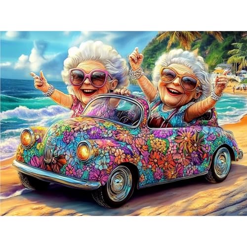 TOSTOG Diamond Painting für Erwachsene Diamant Painting Kits Full Drill Bilder 5D DIY Diamant Malerei Set 30x40cm für Wanddekor von TOSTOG