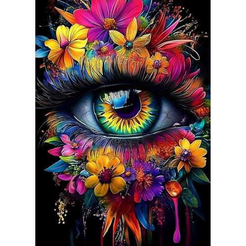 TOSTOG Diamond Painting für Erwachsene,Augen Diamant Painting Kits Full Drill Bilder 5D DIY Diamant Malerei Set 30x40cm für Wanddekor TOSTOG Diamond Painting für Erwachsene,Augen Diamant Painting Kits Full Drill Bilder 5D DIY Diamant Malerei Set 30x40cm für Wanddekor von TOSTOG