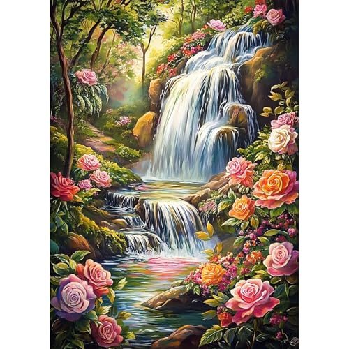 TOSTOG Diamond Painting für Erwachsene Diamant Painting Kits Full Drill Bilder 5D DIY Diamant Malerei Set 30x40cm für Wanddekor von TOSTOG