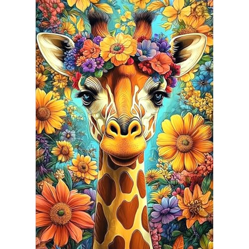TOSTOG Diamond Painting für Erwachsene,Hirsche und Blumen Diamant Painting Kits Full Drill Bilder 5D DIY Diamant Malerei Set 30x40cm für Wanddekor TOSTOG Diamond Painting für Erwachsene,Hirsche und Blumen Diamant Painting Kits Full Drill Bilder 5D DIY Diamant Malerei Set 30x40cm für Wanddekor von TOSTOG