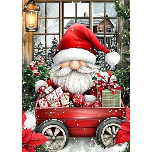 TOSTOG Diamond Painting für Erwachsene,Weihnachtsauto Diamant Painting Kits Full Drill Bilder 5D DIY Diamant Malerei Set 30x40cm für Wanddekor von TOSTOG