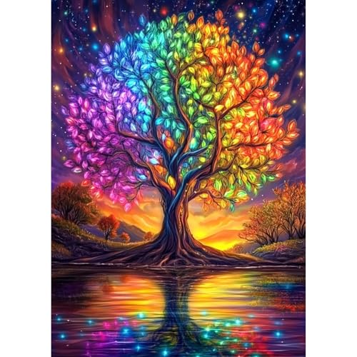 TOSTOG Diamond Painting für Erwachsene,Zauberbaum Diamant Painting Kits Full Drill Bilder 5D DIY Diamant Malerei Set 30x40cm für Wanddekor TOSTOG Diamond Painting für Erwachsene,Zauberbaum Diamant Painting Kits Full Drill Bilder 5D DIY Diamant Malerei Set 30x40cm für Wanddekor von TOSTOG
